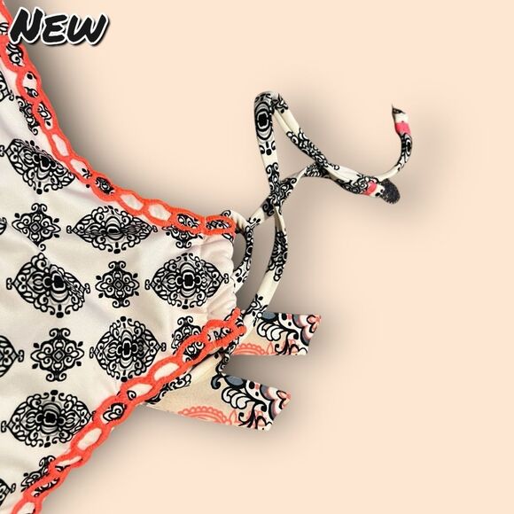 NEW NWT BECCA by Rebecca Virtue High Neck Bikini Top – Size Small - Picture 5 of 9